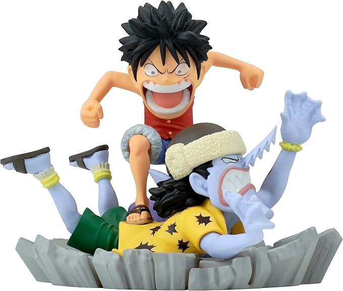 Фігурка Monkey D. Luffy vs. Arlong - World Collectable Figure Log Stories з аніме One Piece