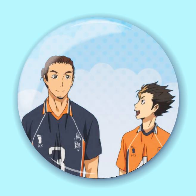 Значок по аніме Haikyuu!! 3
