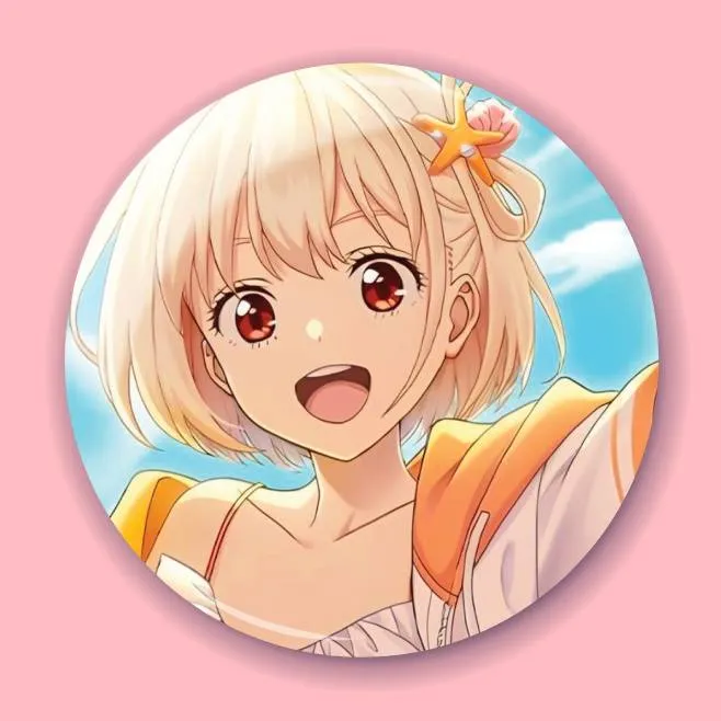 Значок по аніме Lycoris Recoil 9