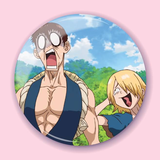 Значок Dr. Stone 19