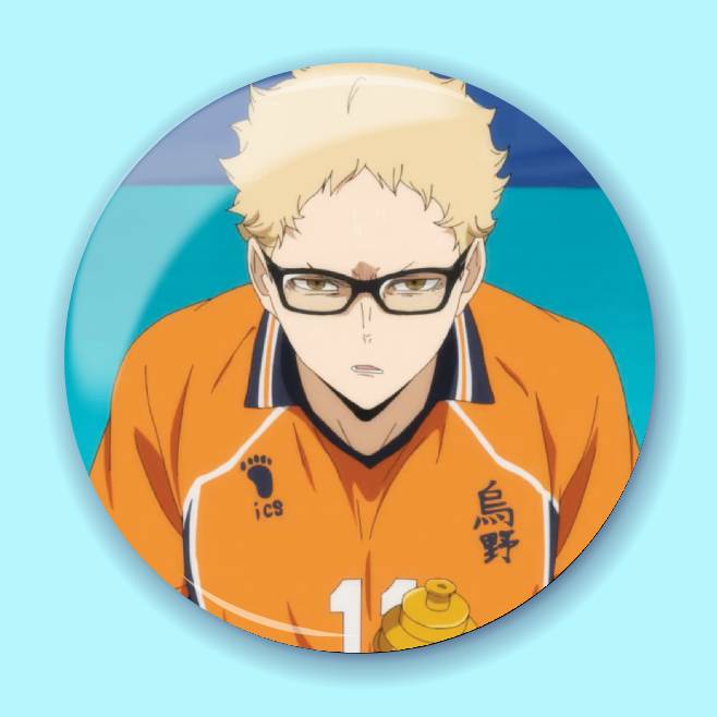 Значок по аніме Haikyuu!! 47