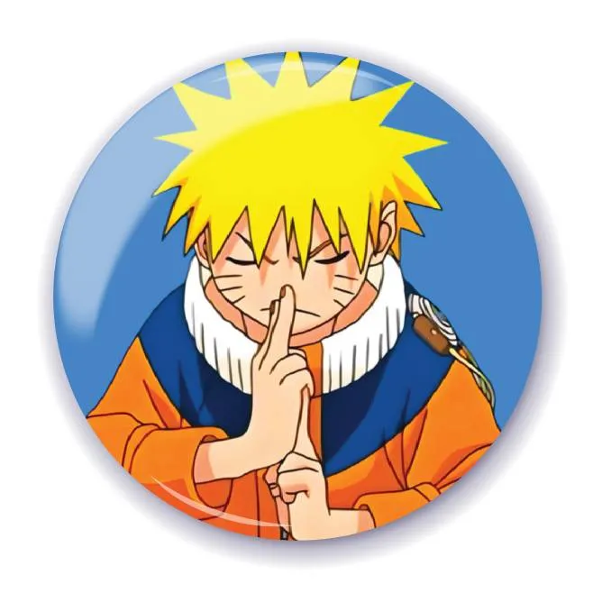 Аніме значок Наруто (Naruto) 108, 56 мм, глянець