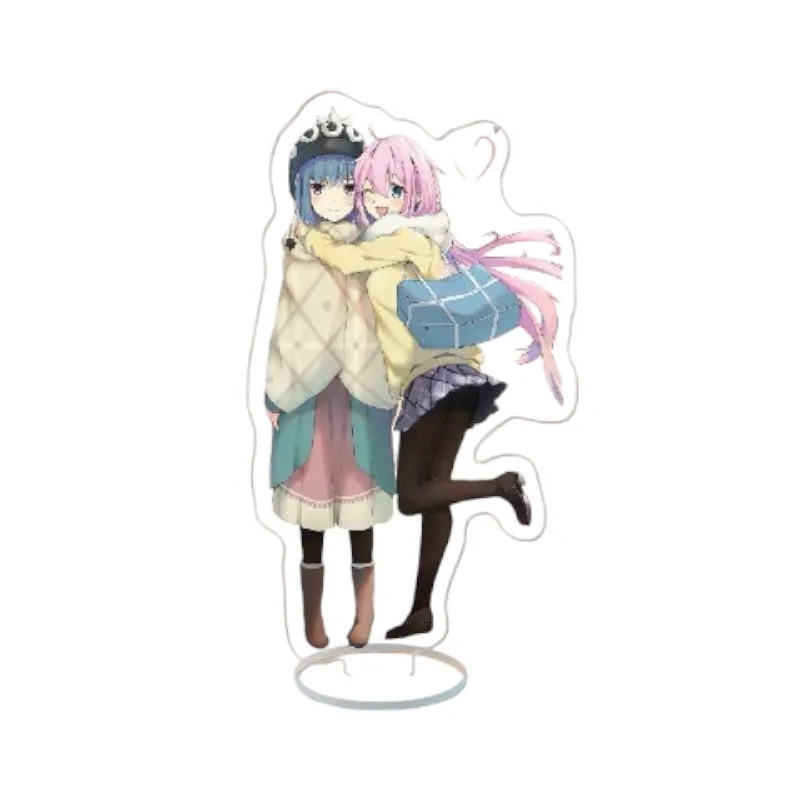 Акрилова фігурка Shima Rin and Kagamihara Nadeshiko з аніме Yuru Camp
