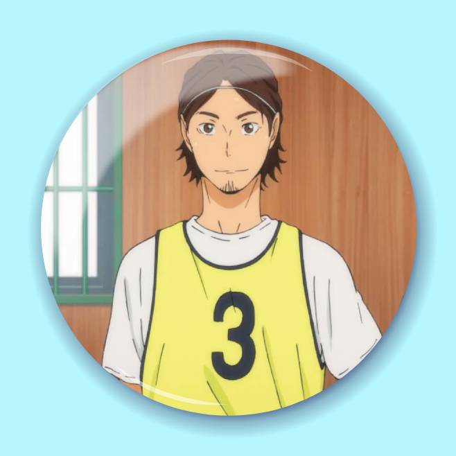 Значок по аніме Haikyuu!! 1