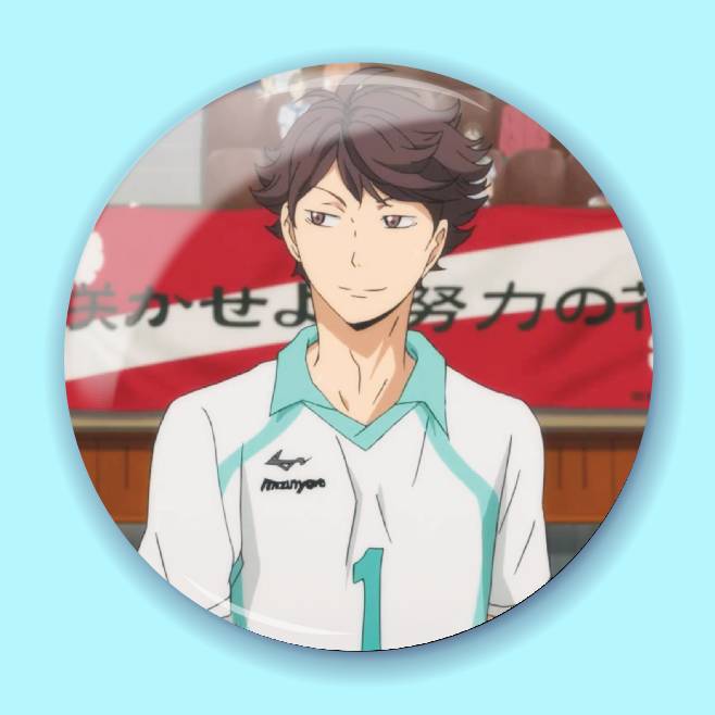 Значок по аніме Haikyuu!! 27