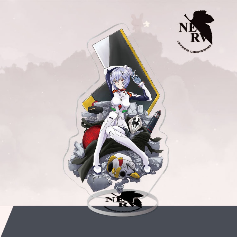 Акриловий стенд Rei Ayanami з аніме Evangelion