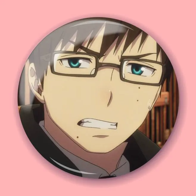 Значок по аніме Blue Exorcist 19