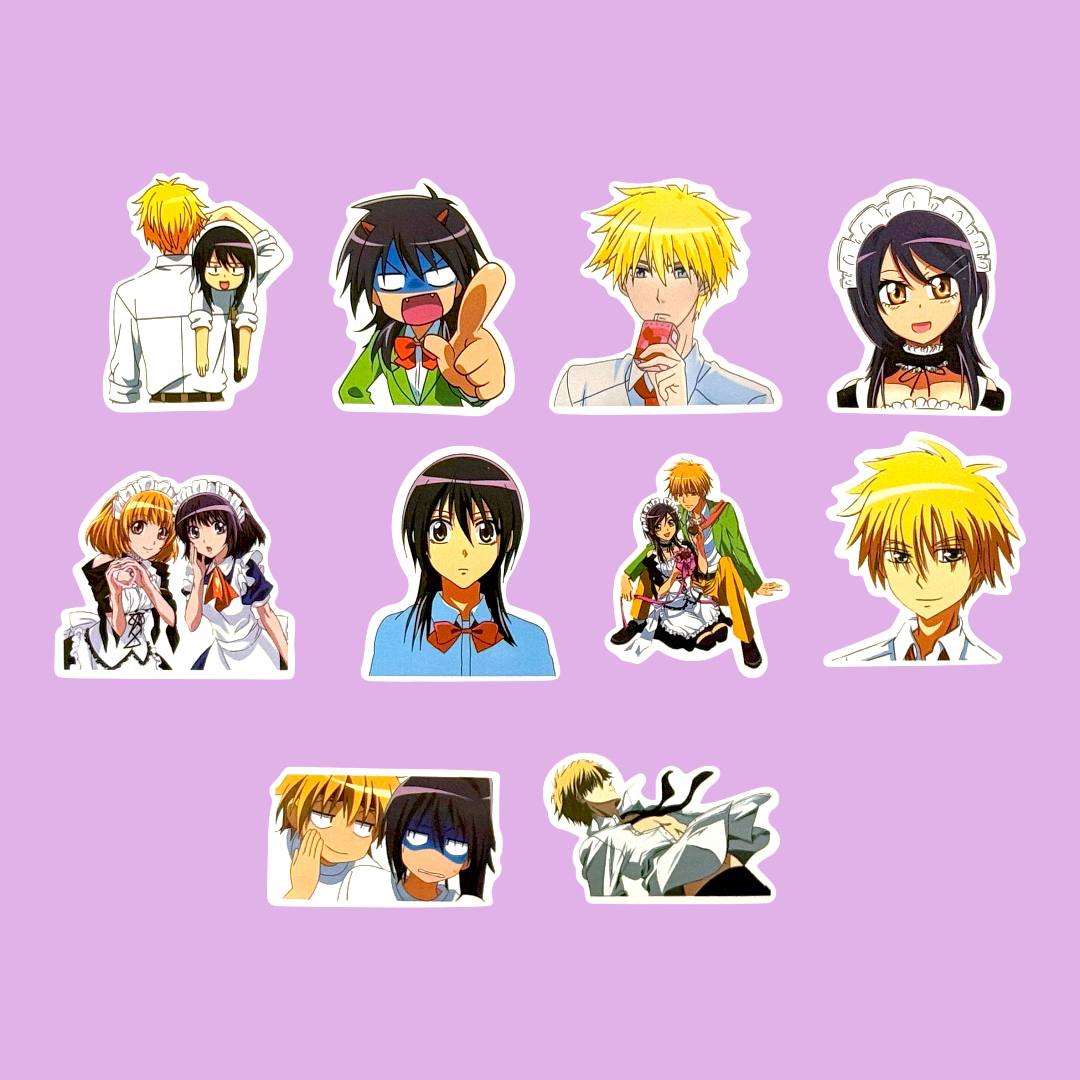 Наліпки по аніме Kaichou wa maid-sama