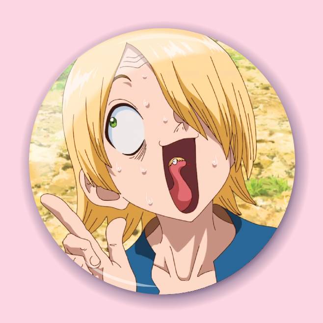 Значок Dr. Stone 18