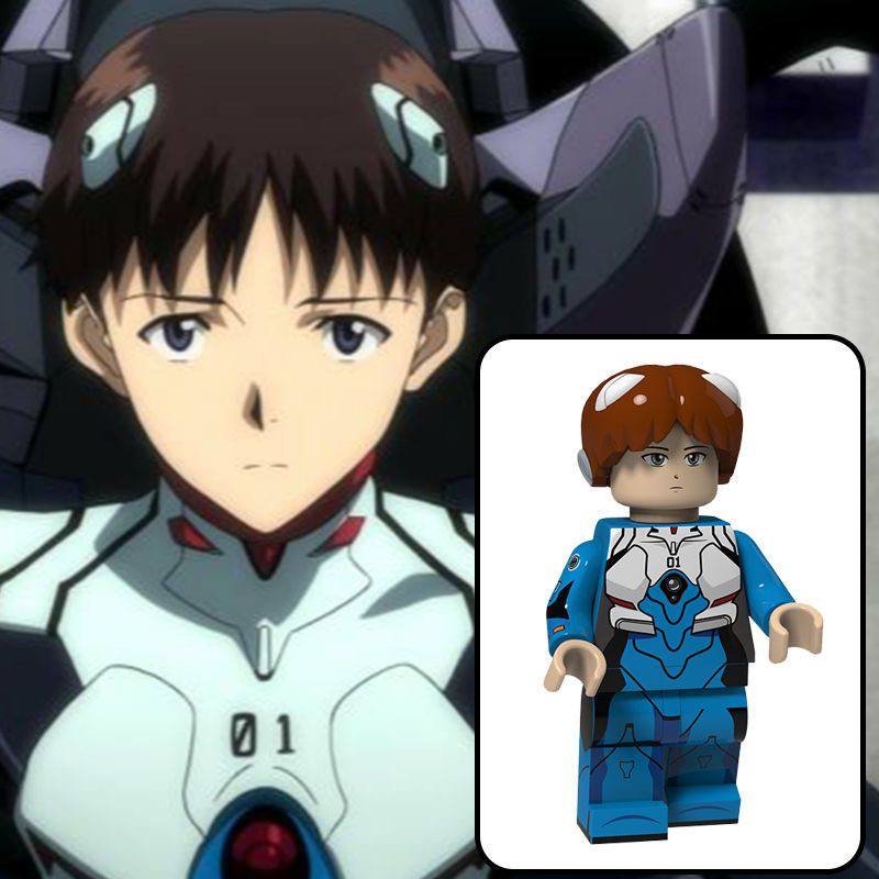 Лего фігурка Shinji Ikari з аніме Evangelion 