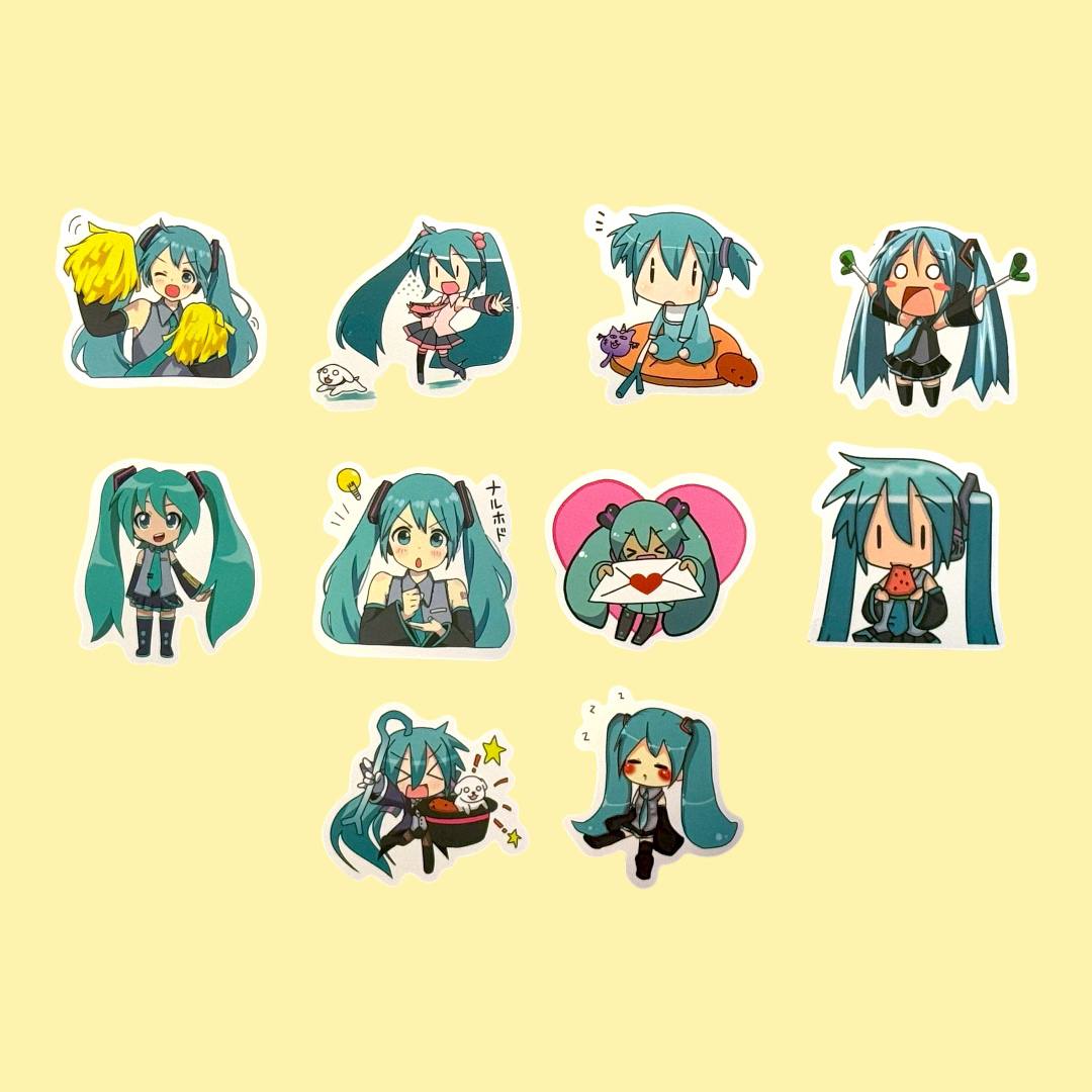 Наліпки з Hatsune Miku
