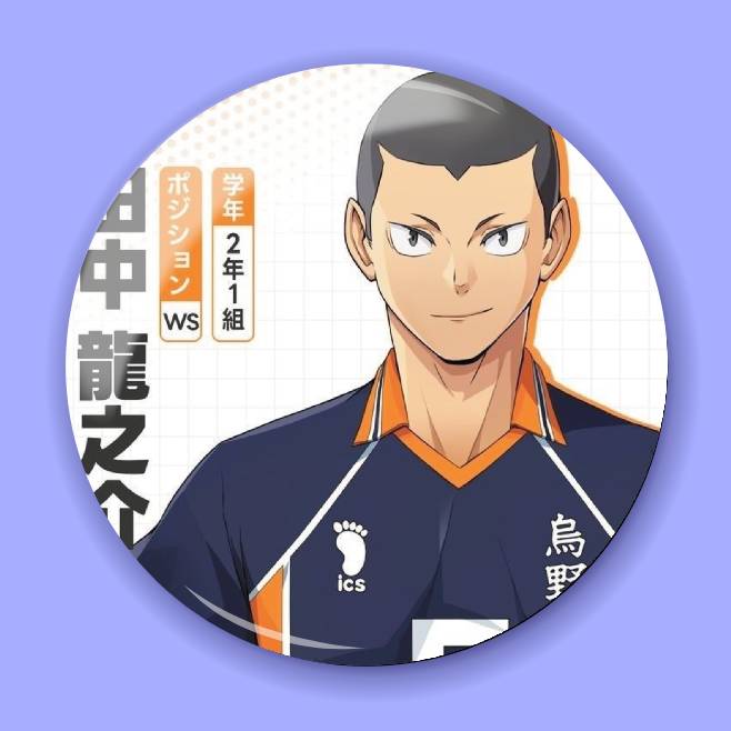 Значок по аніме Haikyuu!! 96