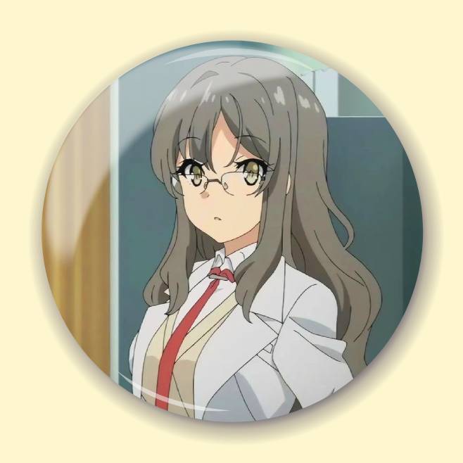 Значки Rascal Does Not Dream of Bunny Girl Senpai 7