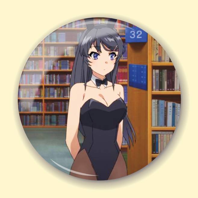 Значки Rascal Does Not Dream of Bunny Girl Senpai 12