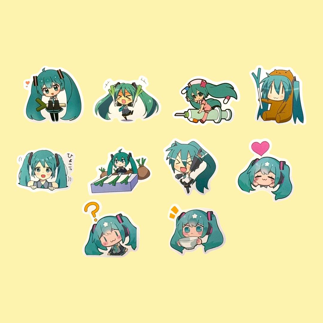 Наліпки з Hatsune Miku