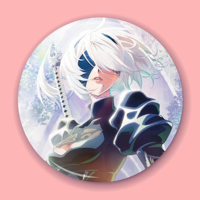 Значок по аніме NieR: Automata 19