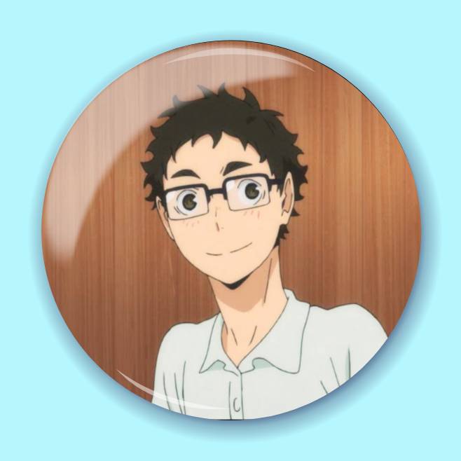 Значок по аніме Haikyuu!! 10