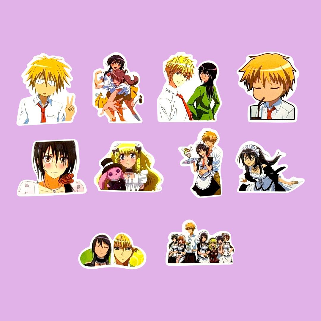 Наліпки по аніме Kaichou wa maid-sama