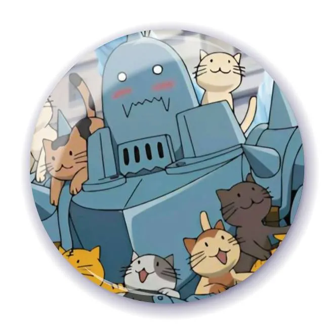 Аніме значок Сталевий алхімік (Fullmetal Alchemist) 11, 56 мм