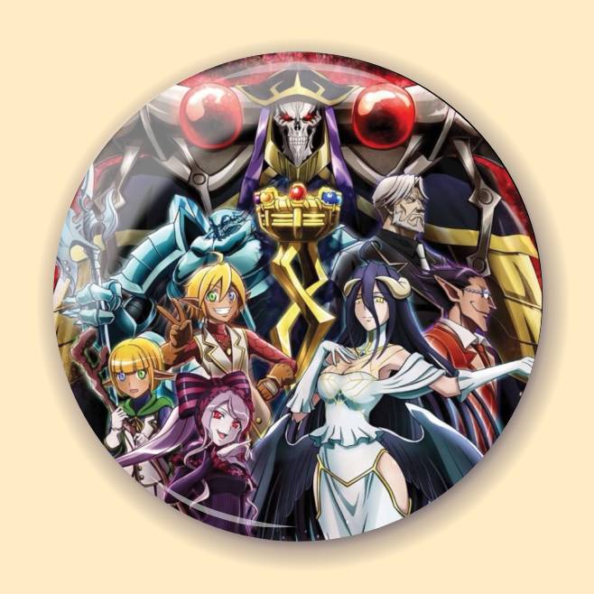 Значок по аніме Overlord 7