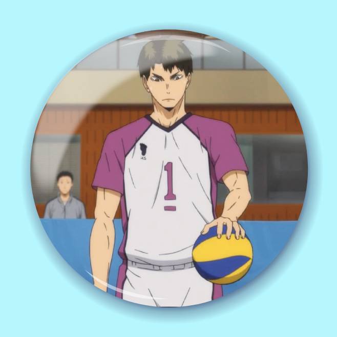 Значок по аніме Haikyuu!! 9