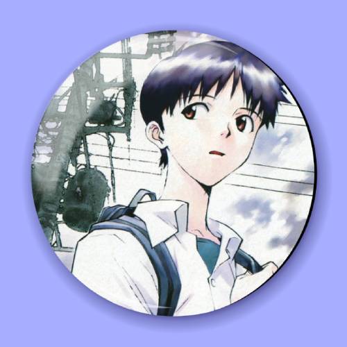 Значок по аніме Evangelion 9