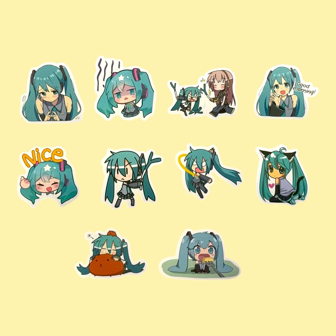 Наліпки з Hatsune Miku