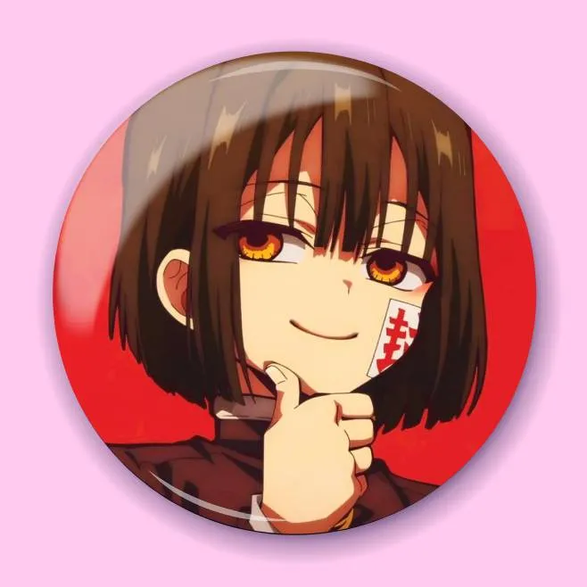 Значок по аніме Туалетний привид Ханако (Toilet-bound Hanako-kun) 12