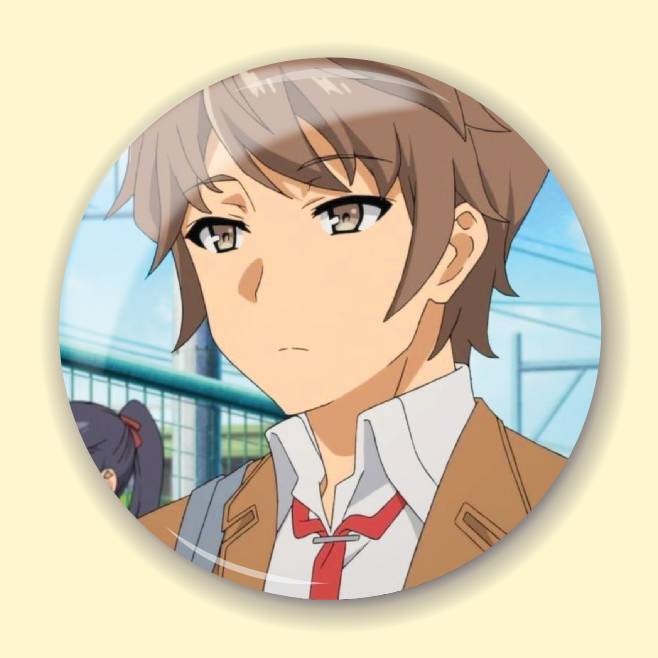 Значки Rascal Does Not Dream of Bunny Girl Senpai 17