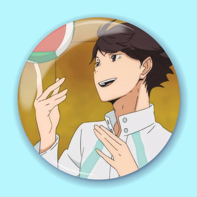 Значок по аніме Haikyuu!! 59