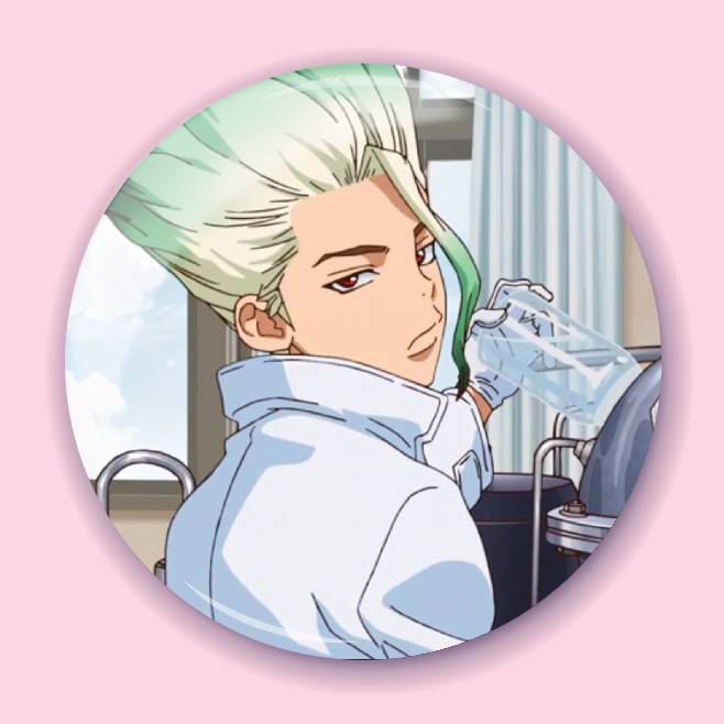 Значок Dr. Stone 14