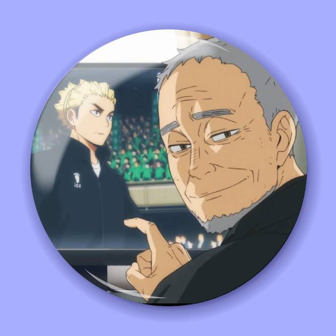 Значок по аніме Haikyuu!! 101