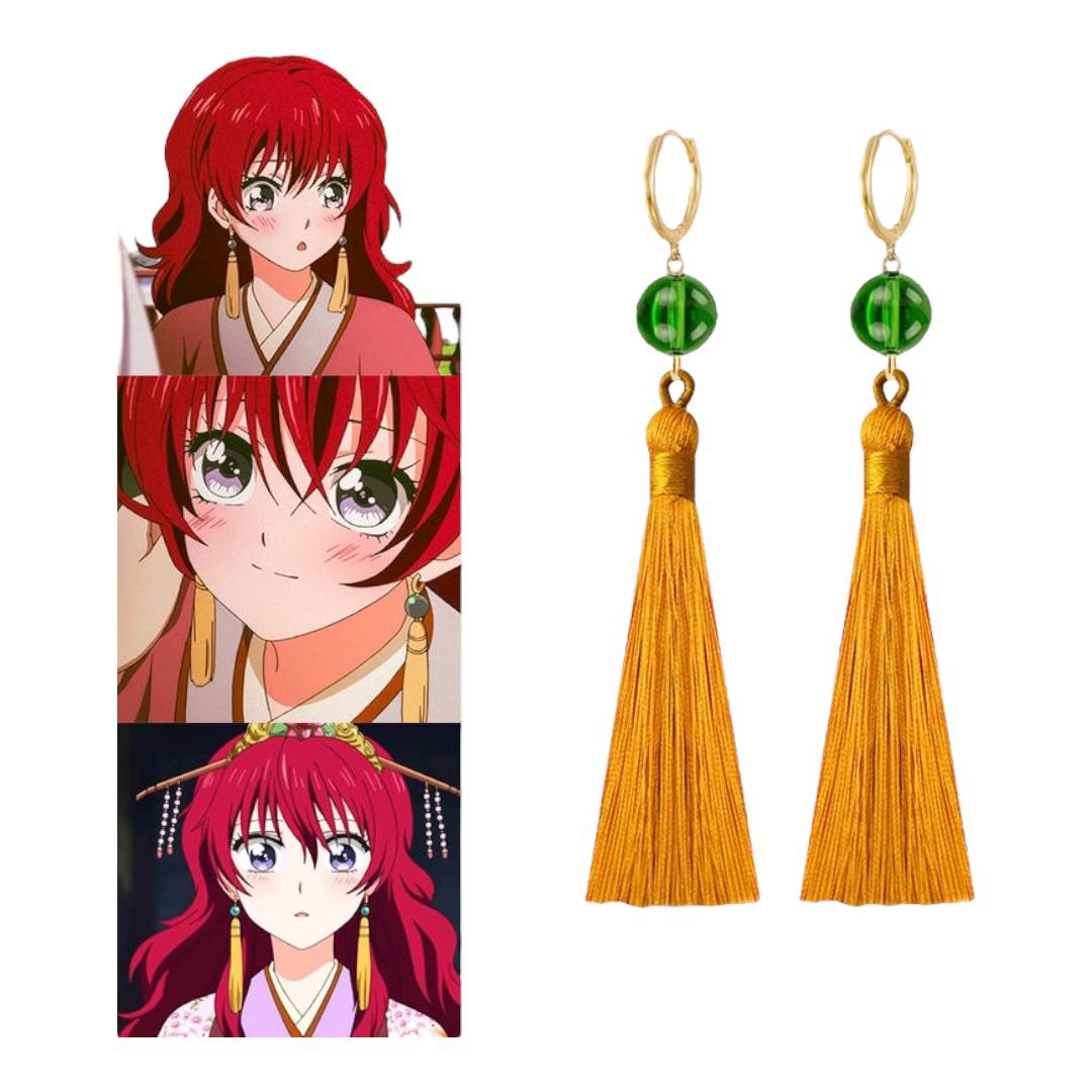 Сережки принцеси Йони по аніме Yona of the Dawn