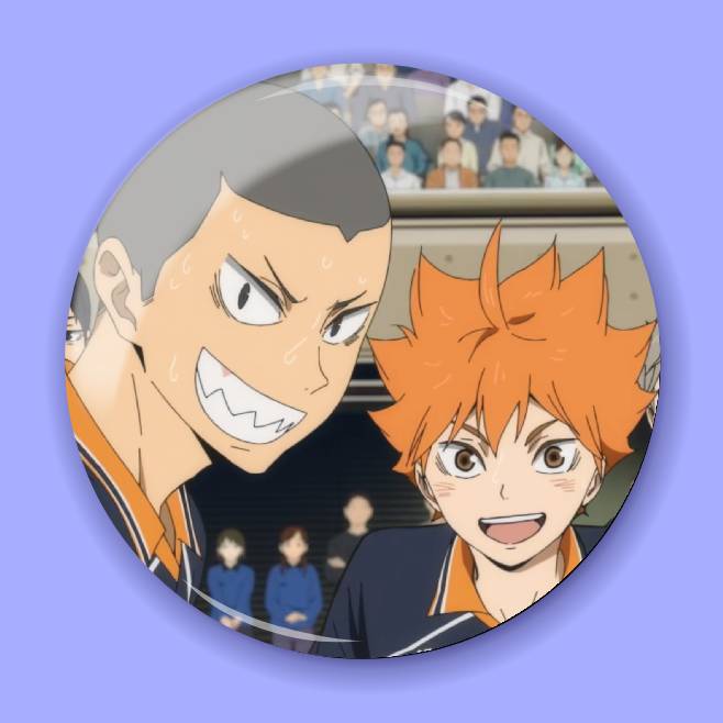Значок по аніме Haikyuu!! 98