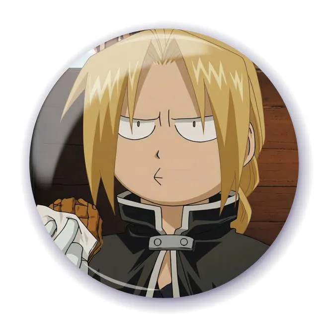 Аніме значок Сталевий алхімік (Fullmetal Alchemist) 9, 56 мм