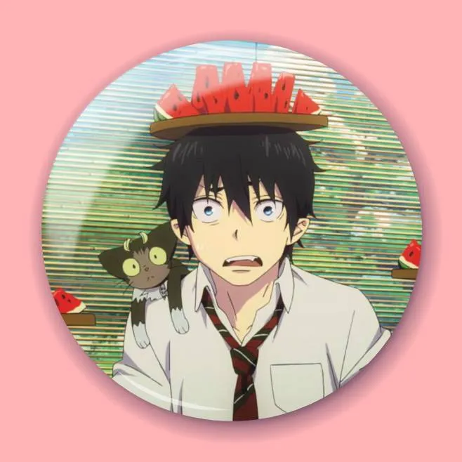 Значок по аніме Blue Exorcist 17