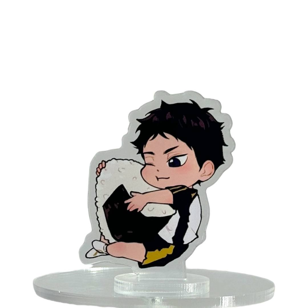 Маленька акрилова фігурка Keiji Akaashi з аніме Haikyuu!!