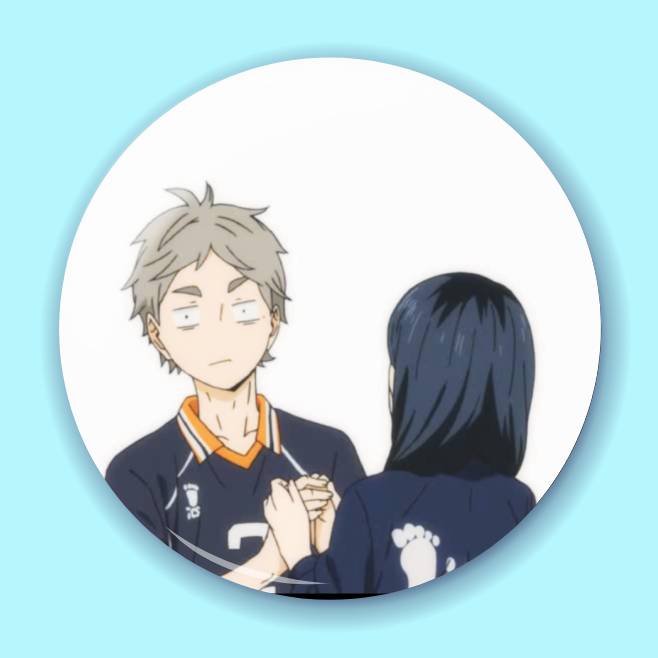 Значок по аніме Haikyuu!! 24