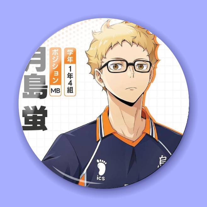 Значок по аніме Haikyuu!! 91