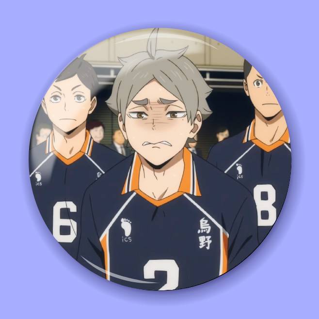Значок по аніме Haikyuu!! 95