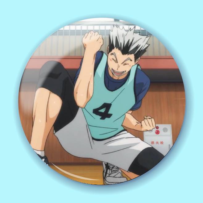 Значок по аніме Haikyuu!! 8