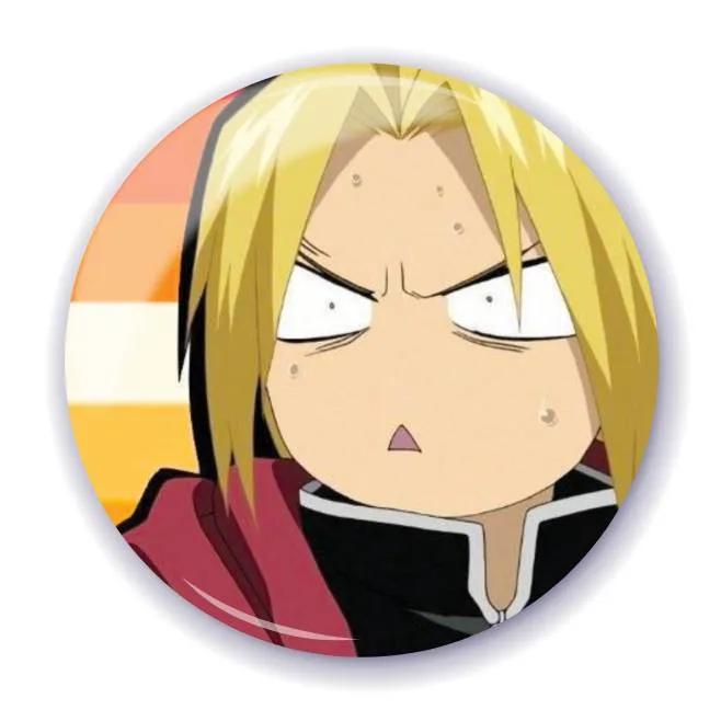 Аніме значок Сталевий алхімік (Fullmetal Alchemist) 13, 56 мм