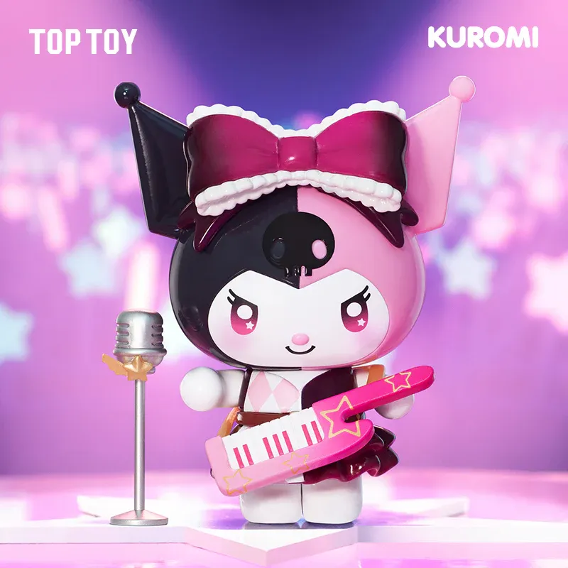 Аніме фігурка-сюрприз Куромі (Kuromi) — Sanrio, Sparking Idol Series, Blind Box, Top Toy 9