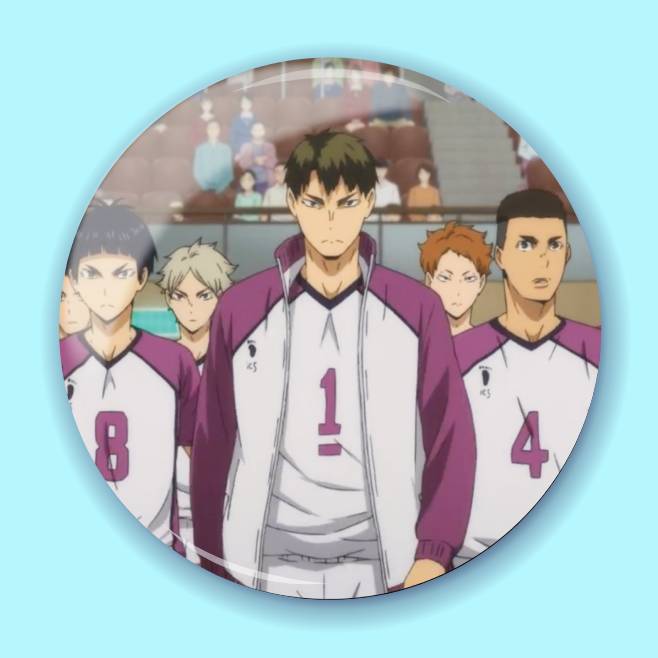 Значок по аніме Haikyuu!! 22