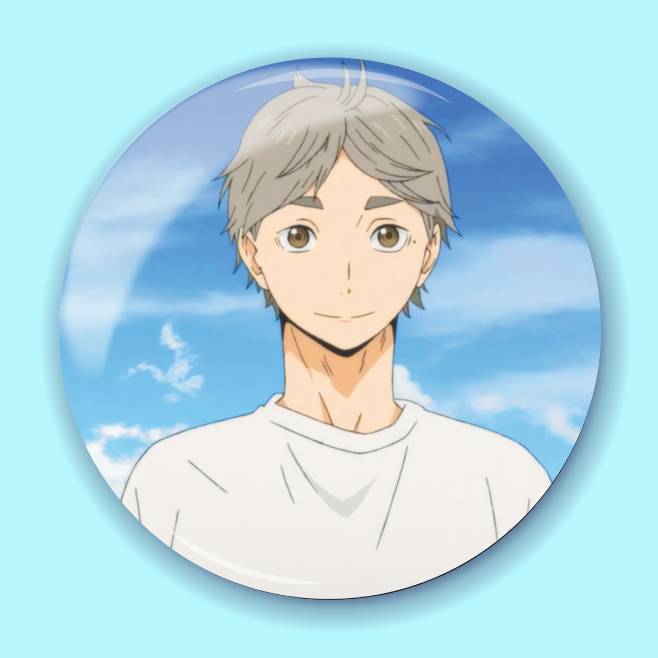 Значок по аніме Haikyuu!! 34