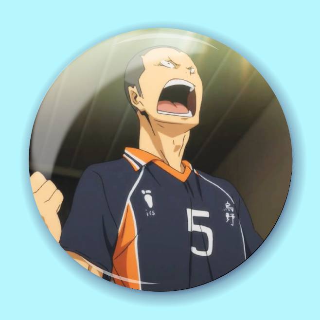 Значок по аніме Haikyuu!! 37