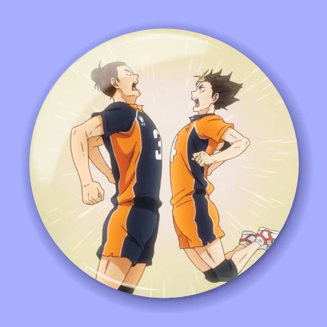 Значок по аніме Haikyuu!! 86