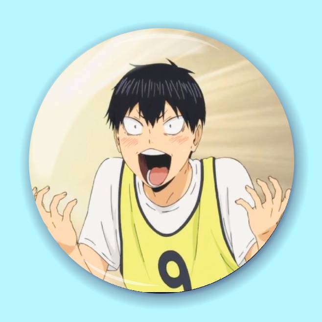 Значок по аніме Haikyuu!! 17