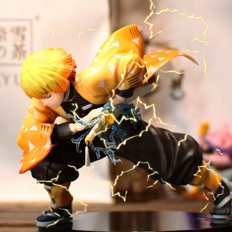 Фігурка Zenitsu з аніме Demon Slayer Thunder Breathing First Form Figurine