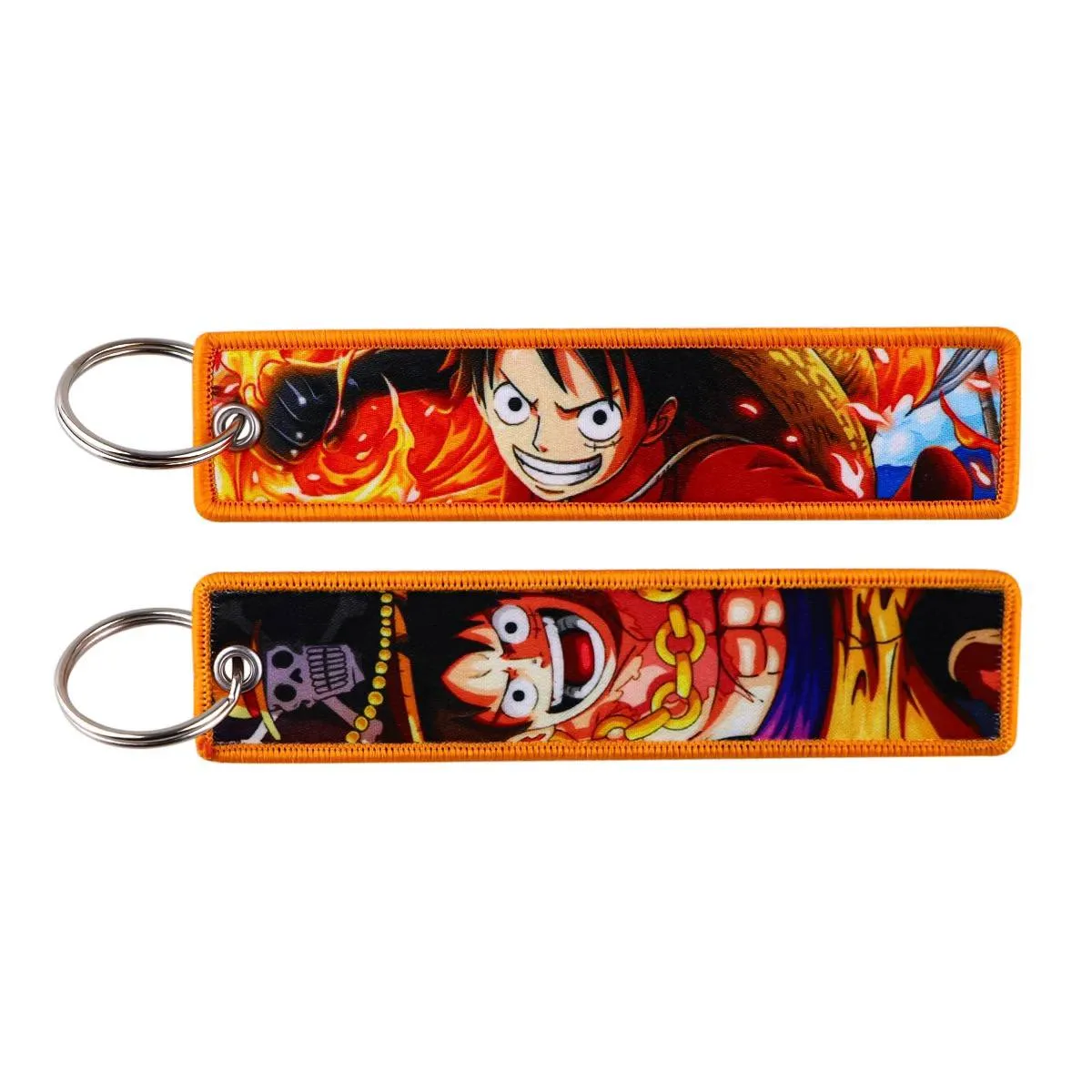 Двосторонній брелок по аніме One Piece